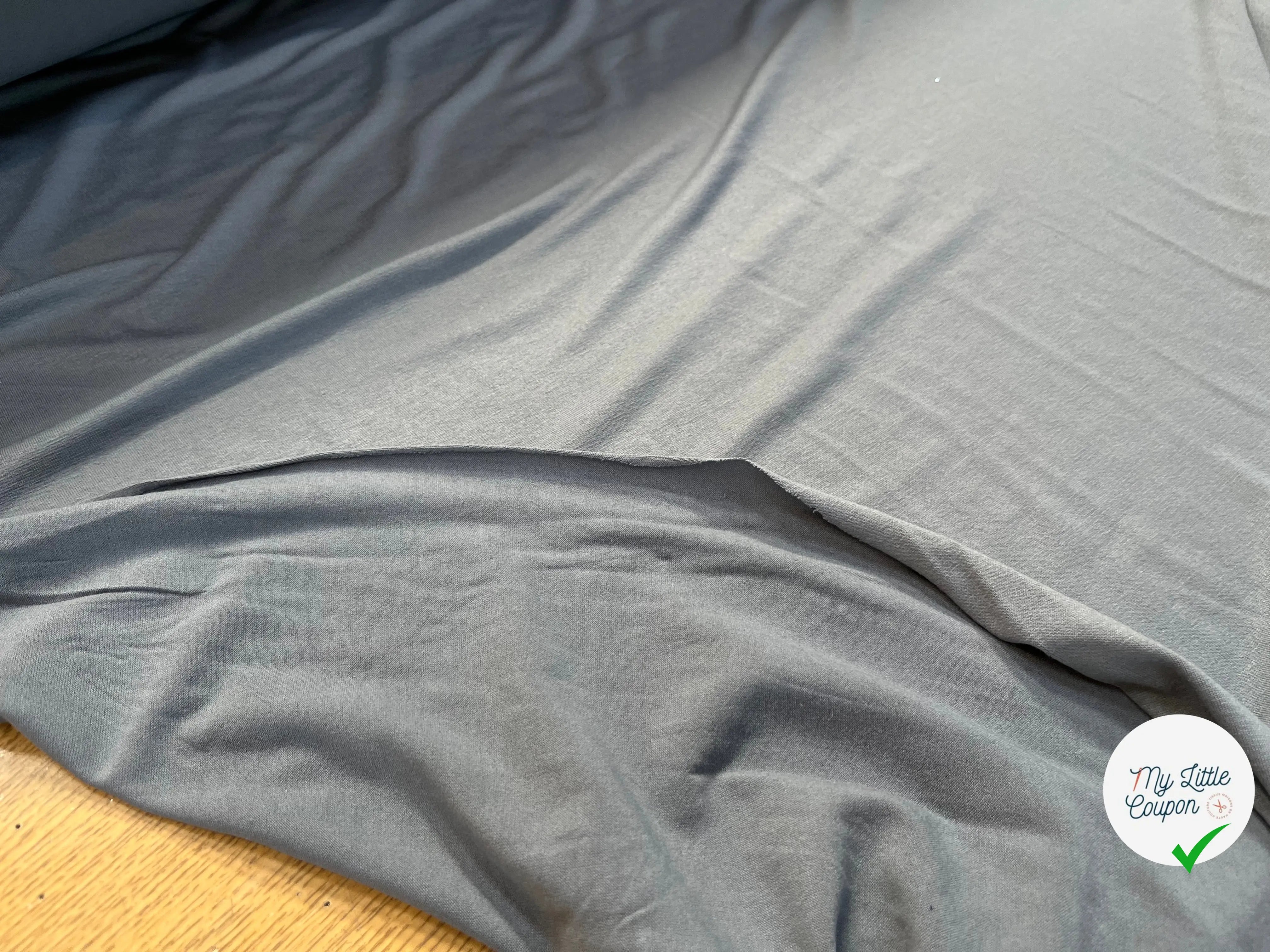 JERSEY DE COTON GRIS - My Little Coupon