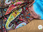 JERSEY DE COTON IMPRIMÉ PIMENT MULTICOLORES - My Little Coupon