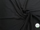 JERSEY DE COTON NOIR 150CM 100% COTON - My Little Coupon
