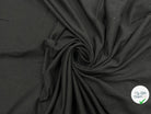 JERSEY DE COTON NOIR - My Little Coupon - tissu - coudre
