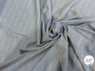 JERSEY DE COTON RAYURES GRISES FOND BLEU CIEL FABRICATION RÉGION DE TROYES 🇫🇷 - My Little Coupon