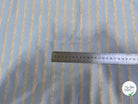 JERSEY DE COTON RAYURES GRISES FOND BLEU CIEL FABRICATION RÉGION DE TROYES 🇫🇷 - My Little Coupon