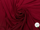 JERSEY DE COTON STRETCH ROUGE RUBY - My Little Coupon