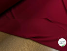 JERSEY DE COTON STRETCH ROUGE RUBY - My Little Coupon