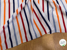 JERSEY DE COTON SUPER DOUX STRETCH MULTICOLORE BLEU ORANGE ROUGE FABRICATION RÉGION DE TROYES 🇫🇷 - My Little Coupon