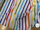 JERSEY DE COTON SUPER LÉGER STRETCH MULTICOLORE ARC-EN-CIEL FABRICATION RÉGION DE TROYES 🇫🇷 - My Little Coupon
