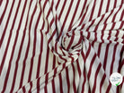 JERSEY DE COTON UNI ROUGE BRIQUE PROFOND FABRICATION RÉGION DE TROYES 🇫🇷 - My Little Coupon