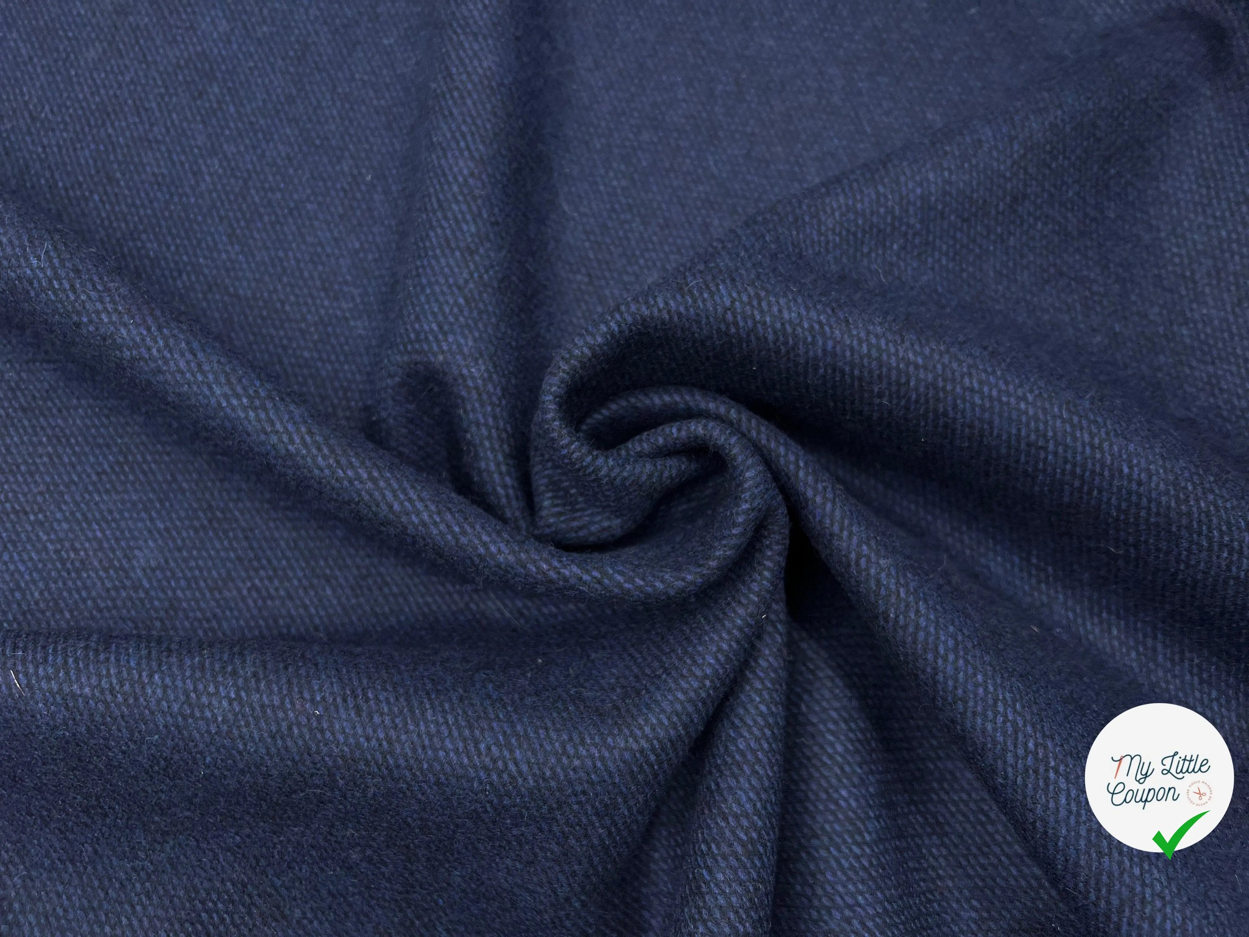 JERSEY DE LAINE BLEU CHIC - My Little Coupon - tissu - coudre
