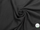 JERSEY DE LAINE LOURD NOIR 100% LAINE - My Little Coupon