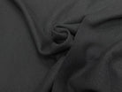 JERSEY DE LAINE LOURD NOIR 100% LAINE - My Little Coupon