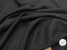 JERSEY DE LAINE LOURD NOIR 100% LAINE - My Little Coupon