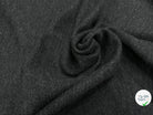 JERSEY DE LAINE LOURD STRETCH GRIS FONCÉ 100% LAINE - My Little Coupon