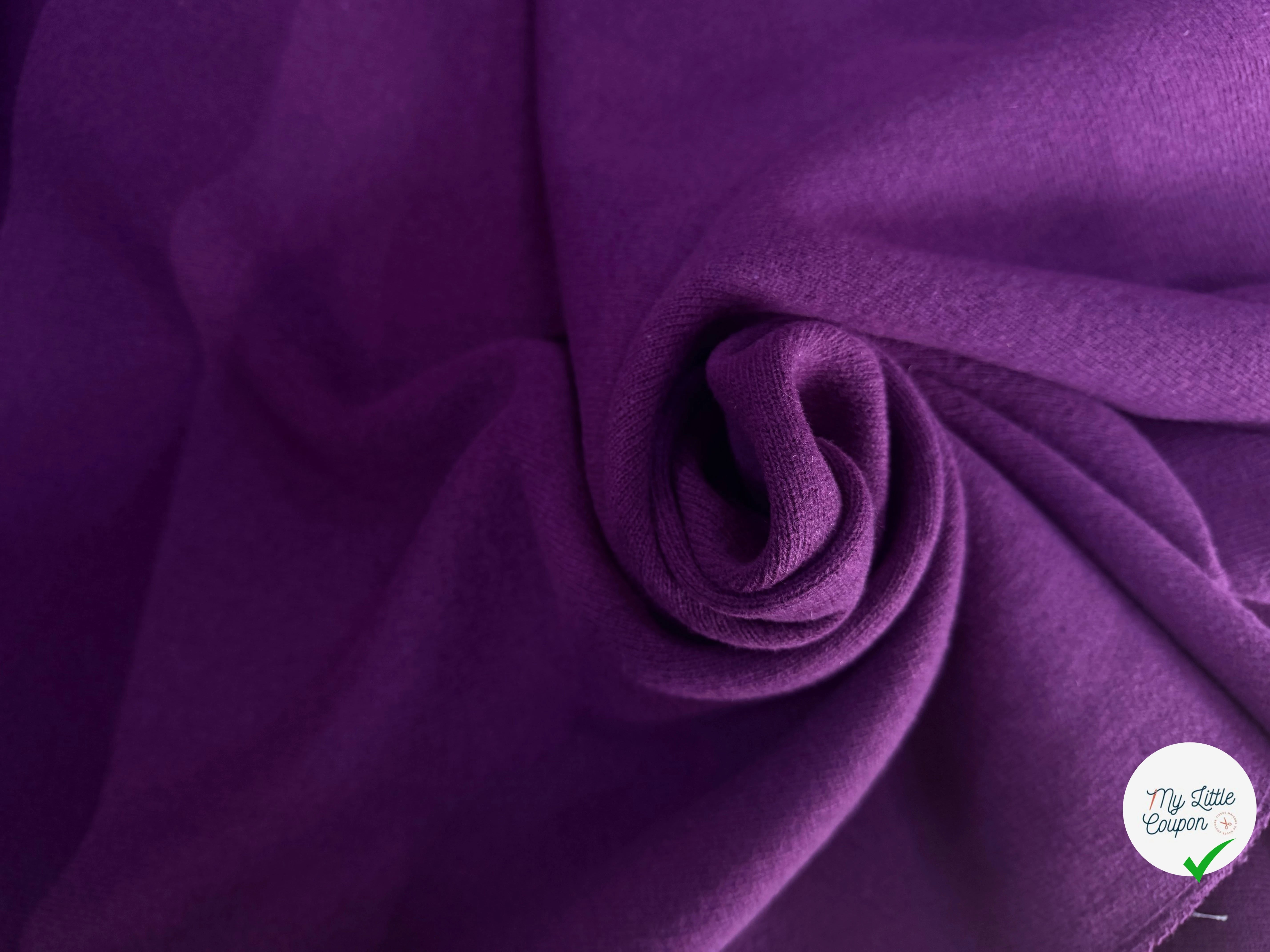 JERSEY DE LAINE VIOLET ITALIA - My Little Coupon