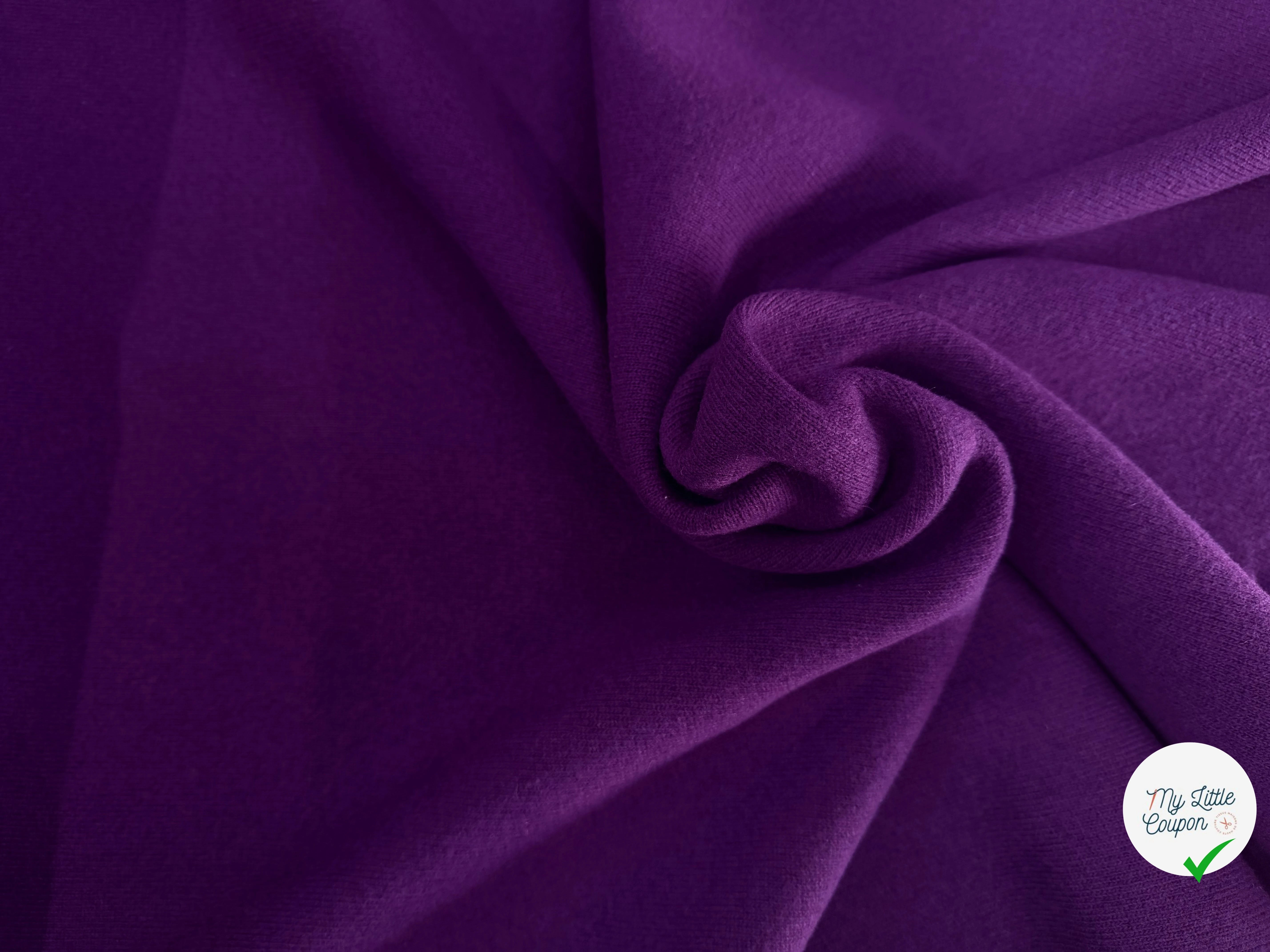 JERSEY DE LAINE VIOLET ITALIA - My Little Coupon