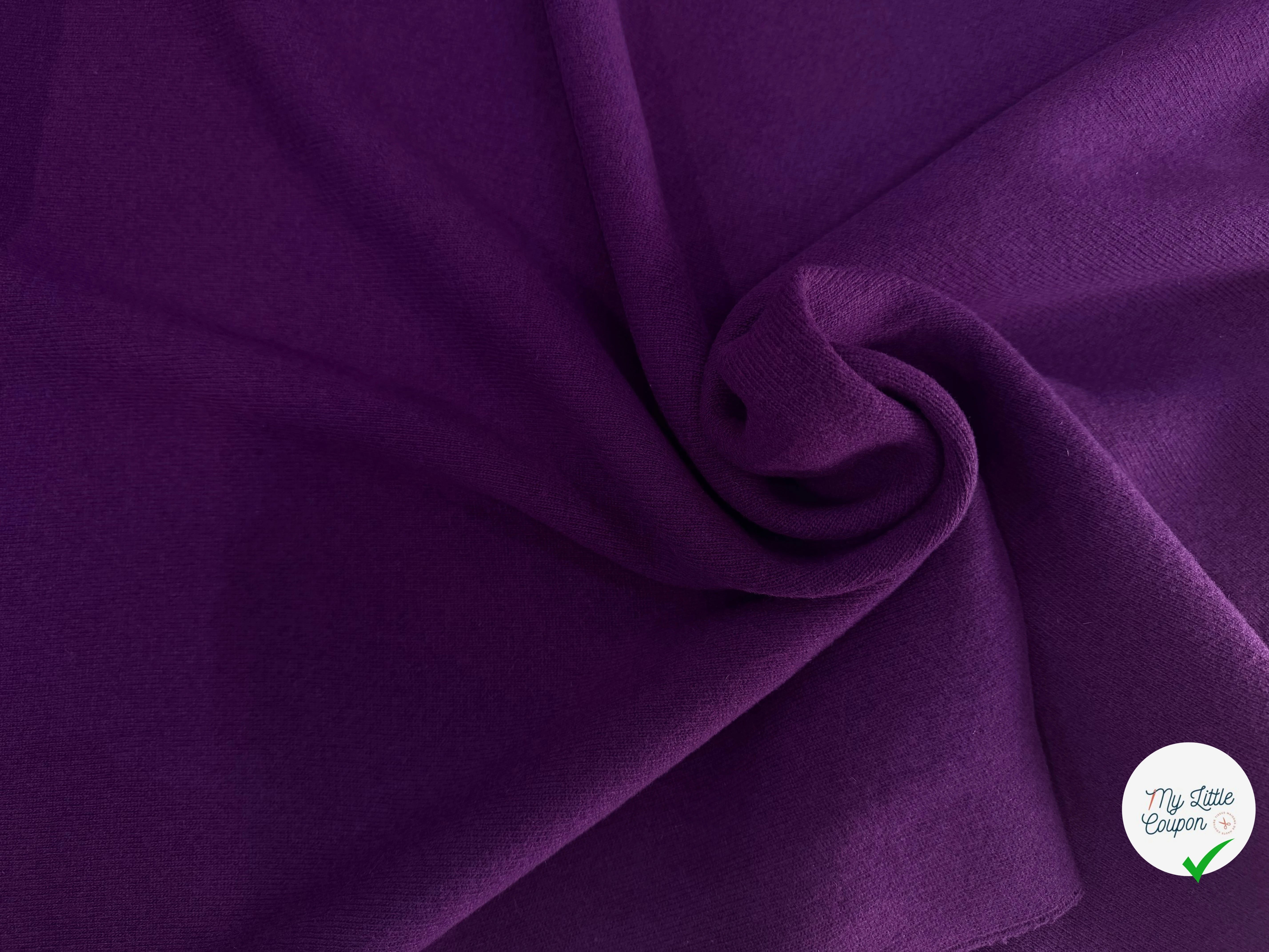 JERSEY DE LAINE VIOLET ITALIA - My Little Coupon