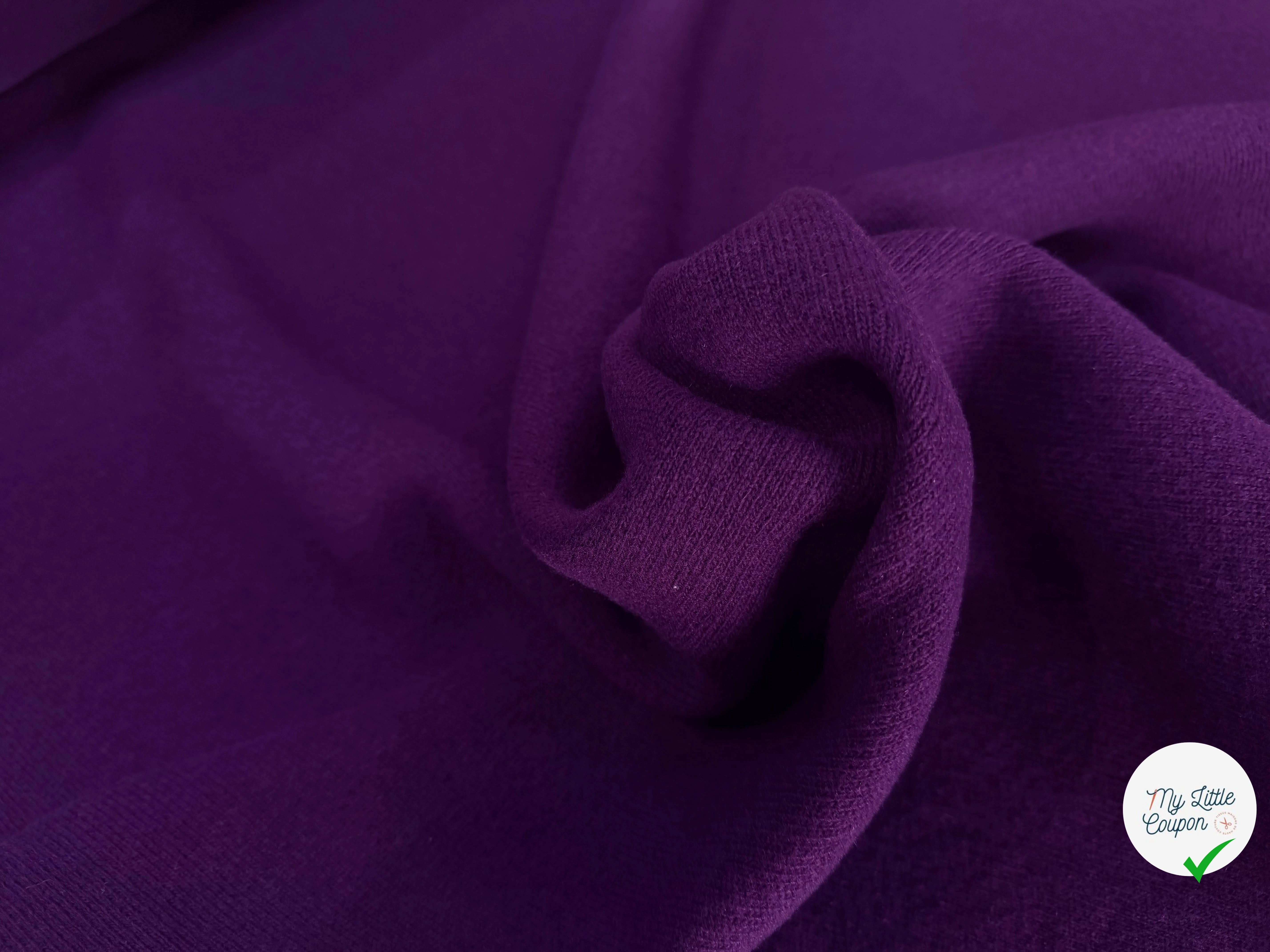 JERSEY DE LAINE VIOLET ITALIA - My Little Coupon