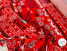 JERSEY FLUIDE VISCOSE HAPPY CHRISTMAS MLC INTERN