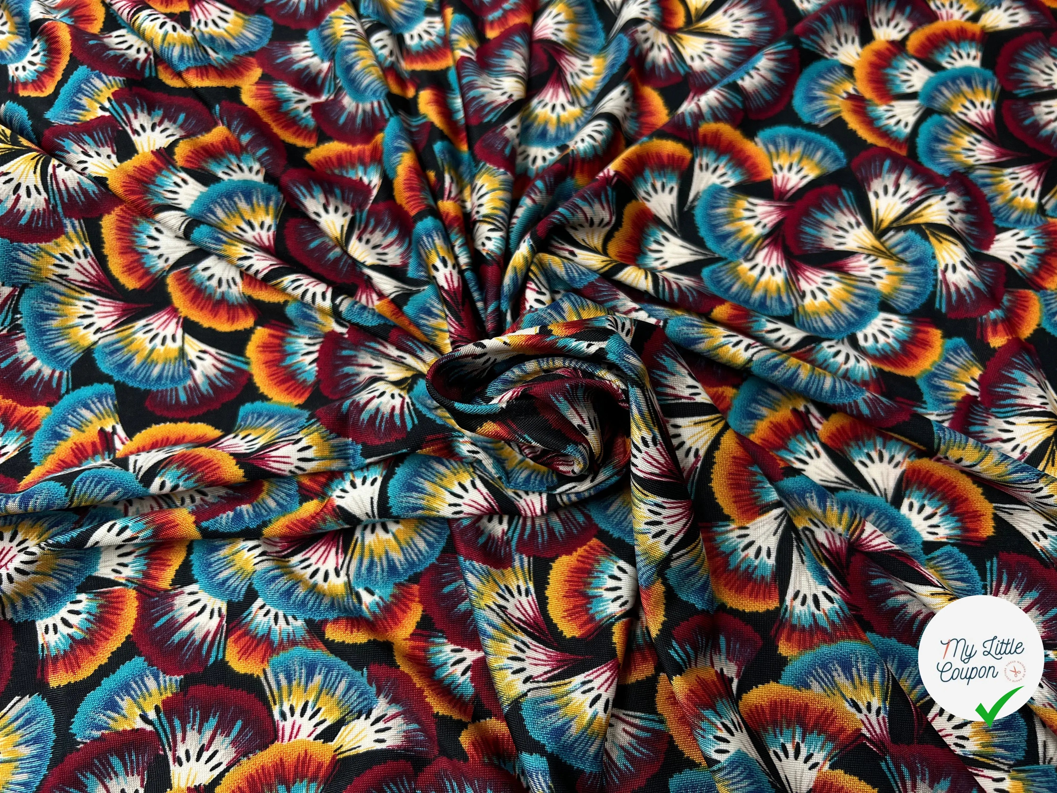 JERSEY IMPRIMÉ FEATHER - My Little Coupon - tissu - coudre
