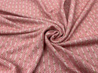 JERSEY JACQUARD ROSE PETITS EFFETS DORÉS - My Little Coupon - tissu - coudre