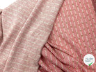JERSEY JACQUARD ROSE PETITS EFFETS DORÉS - My Little Coupon - tissu - coudre