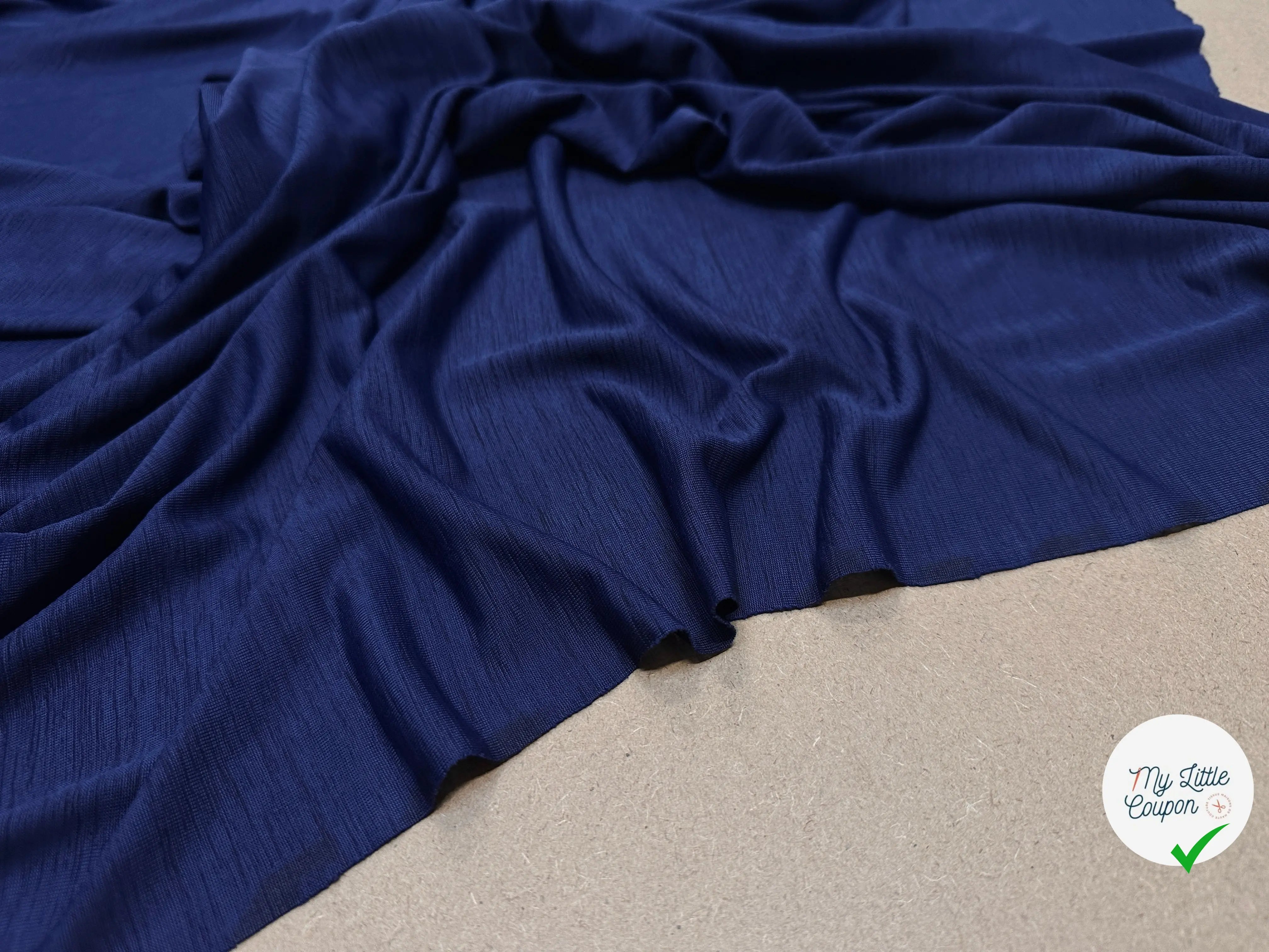 JERSEY JASPÉ BLEU - My Little Coupon