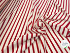 JERSEY LOURD CREME ROUGE PERSAN MADE IN FRANCE - My Little Coupon