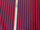 JERSEY LOURD FOND MARINE RAYURES ROUGE MSO