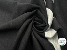 JERSEY LOURD STRETCH MOUTONNÉ NOIR - My Little Coupon - tissu - coudre