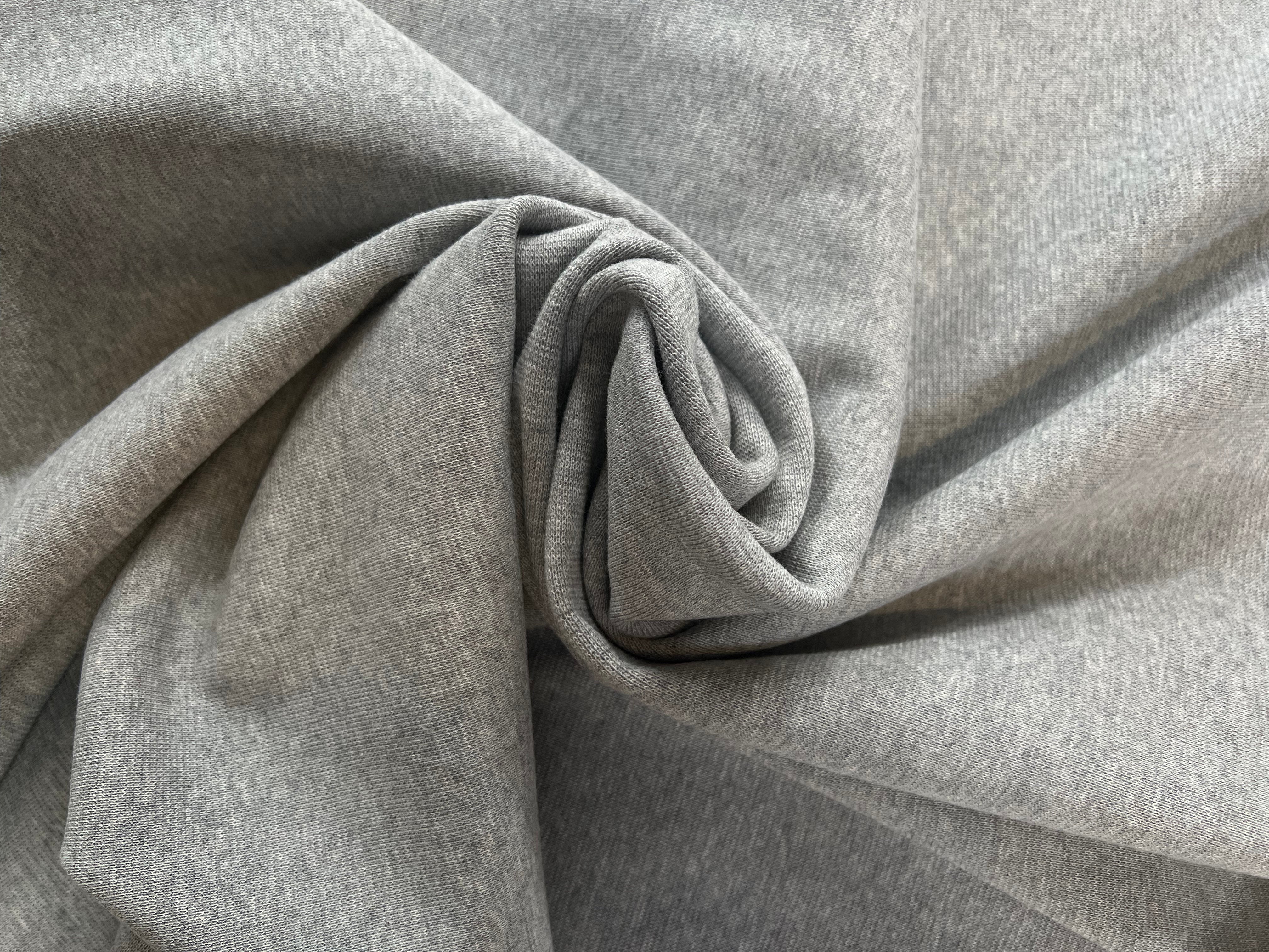 JERSEY LOURD TUBULAIRE GRIS CHINÉ - My Little Coupon