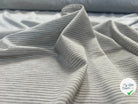JERSEY MAILLE À RAYURES GRIS - My Little Coupon