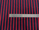 JERSEY MARINIÈRE RAYURES BLEU MARINE ET ROUGE COTON STRETCH FABRICATION RÉGION DE TROYES 🇫🇷 - My Little Coupon