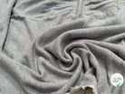 JERSEY MOLLETON COTON SWEAT GRIS ÉCRU ULTRA STRETCH - My Little Coupon
