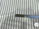 JERSEY PEAU DE PÊCHE ULTRA STRETCH RAYURES BLANC ET GRIS FABRICATION RÉGION DE TROYES 🇫🇷 - My Little Coupon