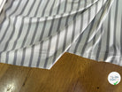 JERSEY PEAU DE PÊCHE ULTRA STRETCH RAYURES BLANC ET GRIS FABRICATION RÉGION DE TROYES 🇫🇷 - My Little Coupon