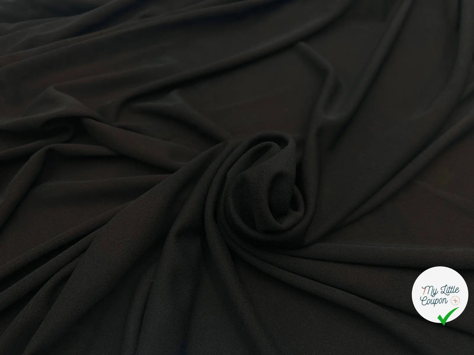 JERSEY RÉSILLE NOIR - My Little Coupon - tissu - coudre
