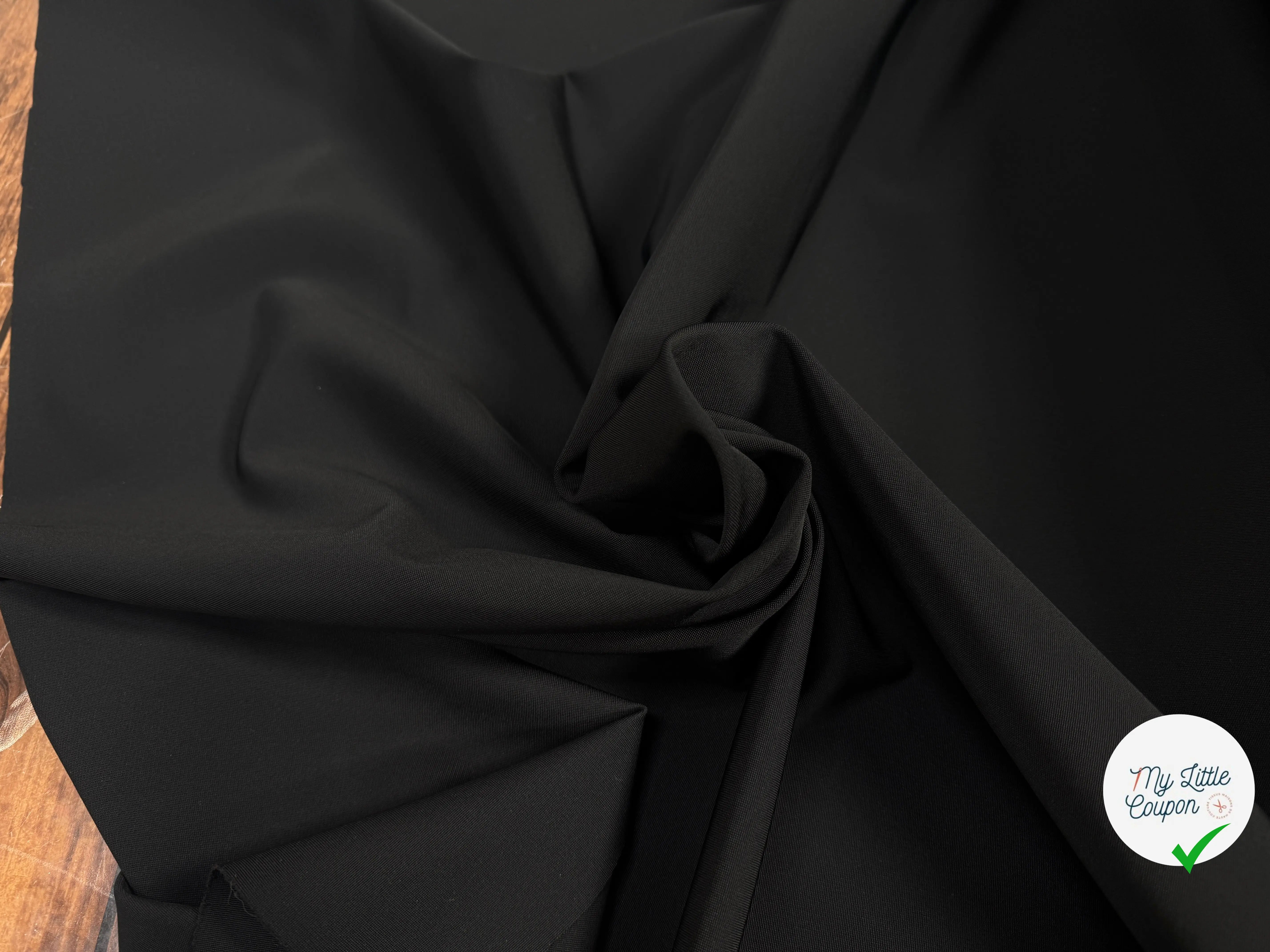 JERSEY RIGIDE TECHNIQUE NOIR COUTURE - My Little Coupon
