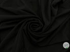 JERSEY ROBE STRETCH NOIR PROFOND - coupon de tissu de 3 mètres - My Little Coupon - tissu - coudre
