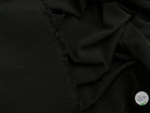 JERSEY ROBE STRETCH NOIR PROFOND - coupon de tissu de 3 mètres - My Little Coupon - tissu - coudre