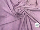 JERSEY TUBULAIRE JASPÉ ROSE VIOLACÉ - coupon de tissu de 3 mètres - My Little Coupon - tissu - coudre