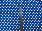 JERSEY VENEZIA BLEU PRIMAIRE POIS BLANC 1CM MLC INTERN