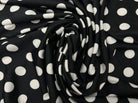 JERSEY VENEZIA NOIR POIS BLANC 1CM MLC INTERN