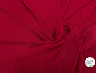 JERSEY VISCOSE CRÊPÉ  ULTRA STRECH FROID ROUGE 93% VISCOSE - My Little Coupon