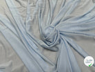JERSEY VISCOSE FLUIDE ULTRA STRETCH BLEU CIEL - My Little Coupon
