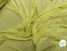 JERSEY VISCOSE FLUIDE ULTRA STRETCH JAUNE CITRON - My Little Coupon