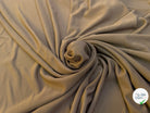 JERSEY VISCOSE FROIDE ULTRA STRETCH CARAMEL - My Little Coupon