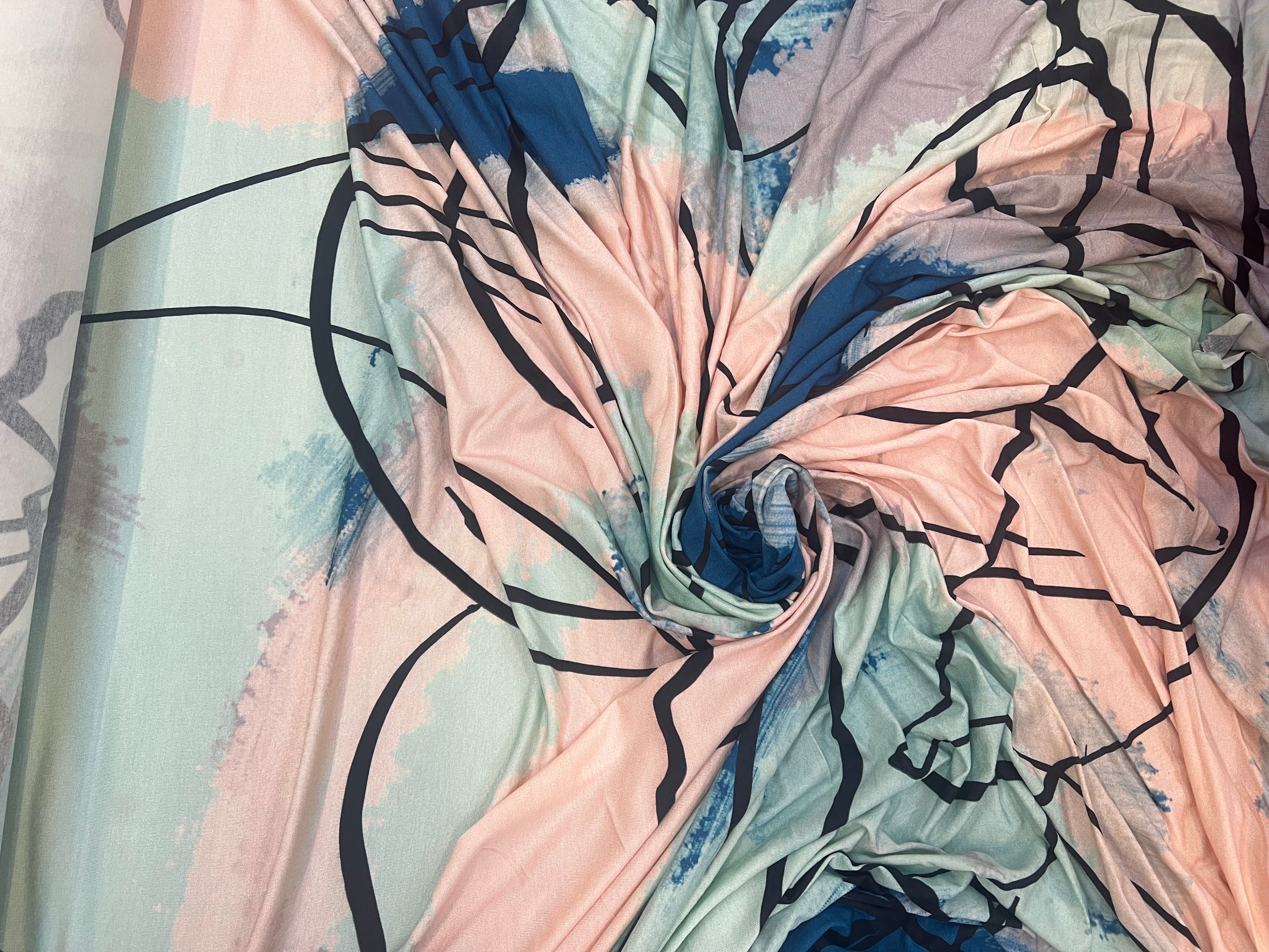 JERSEY VISCOSE PEINTURE - My Little Coupon