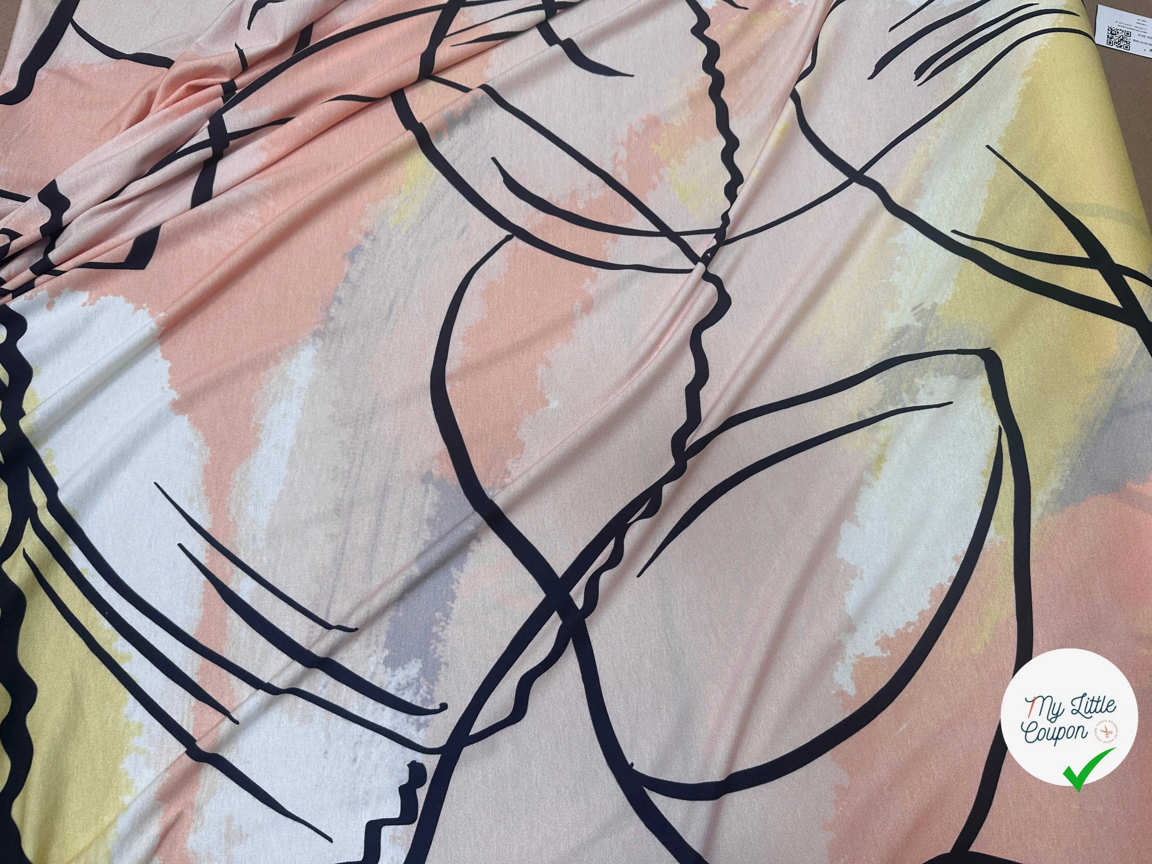 JERSEY VISCOSE PEINTURE - My Little Coupon