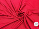 JERSEY VISCOSE STRETCH TRÈS EXTENSIBLE ROUGE CARMIN - My Little Coupon - tissu - coudre