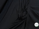 JERSEY VISCOSE ULTRA STRETCH DOUX PEACHSKIN NOIR - My Little Coupon