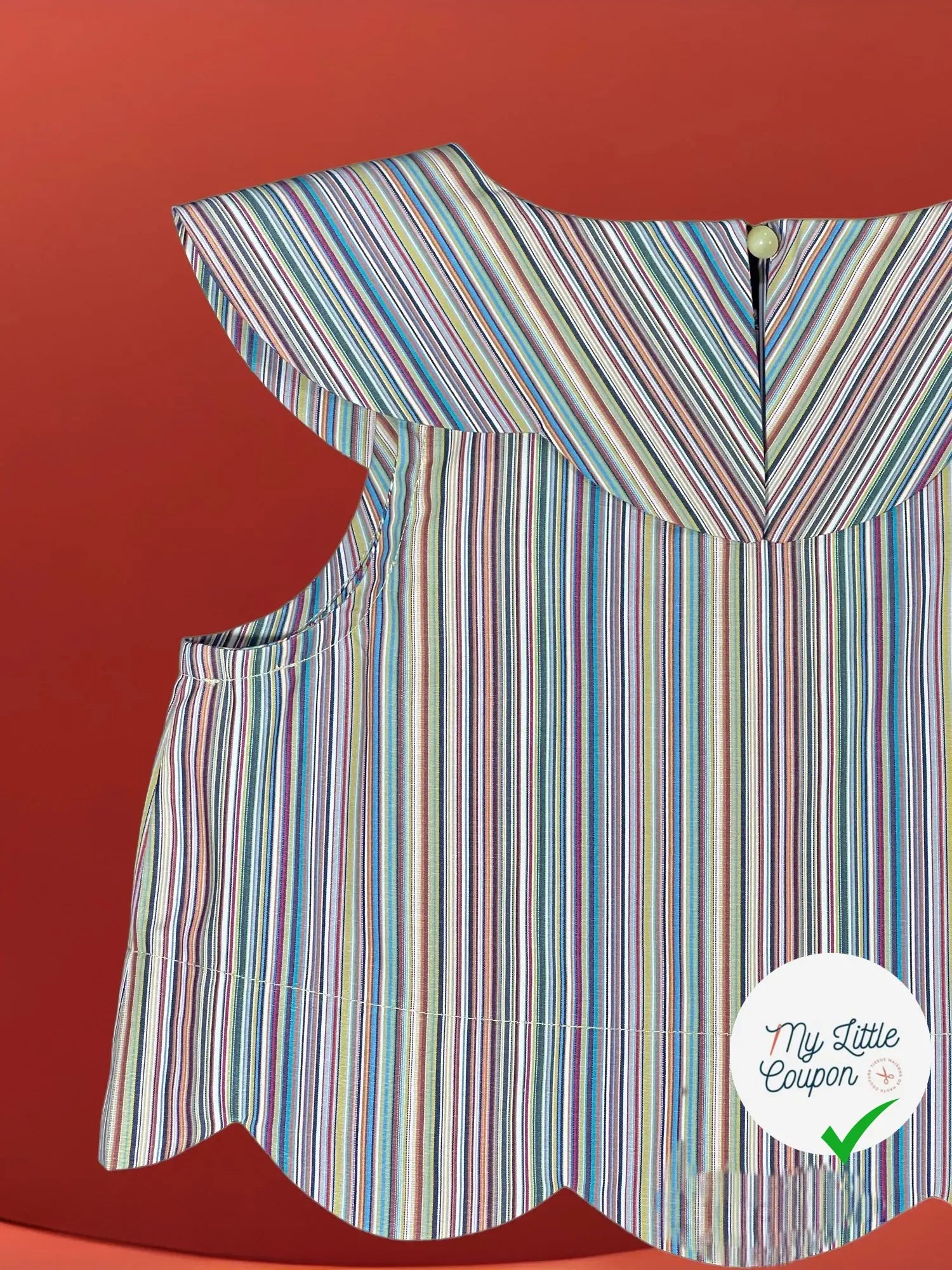 Justine, robe et top à pétales - L'Enfant Roi - My Little Coupon